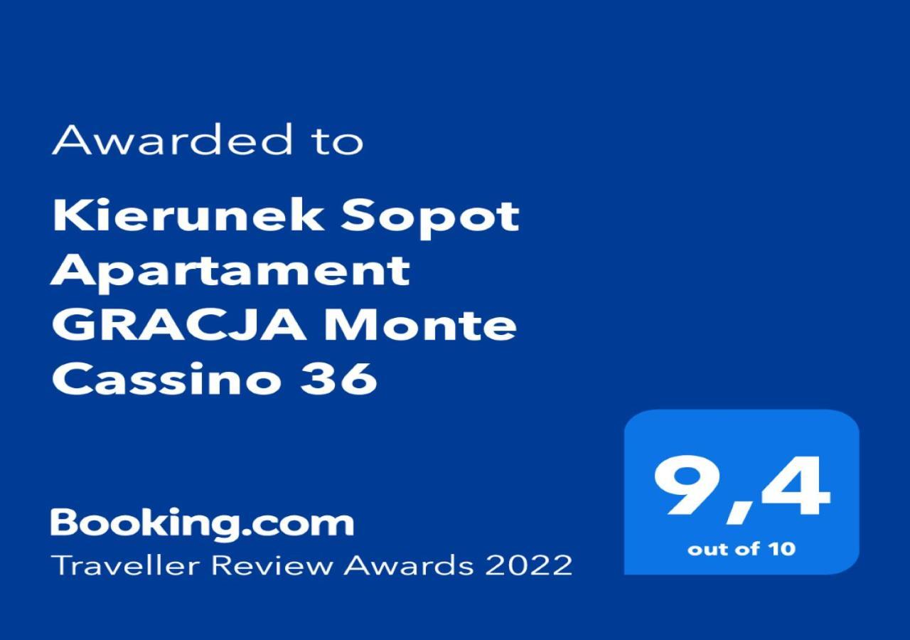 Kierunek Sopot Apartament Gracja Monte Cassino 36 מראה חיצוני תמונה